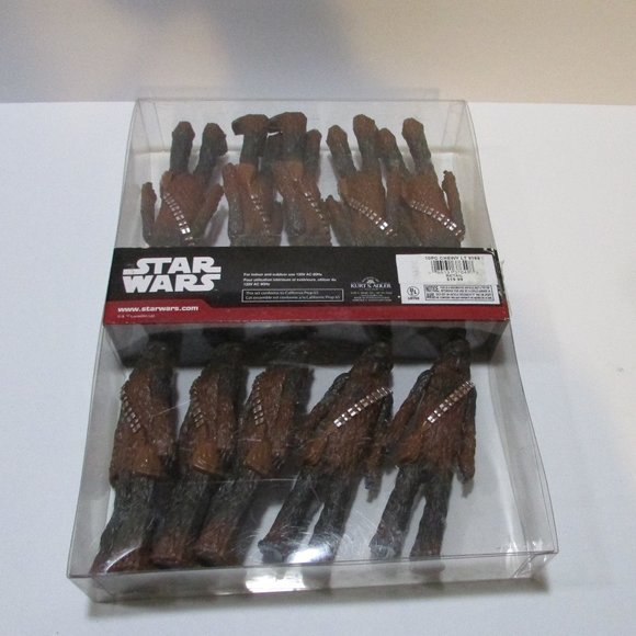 Disney Star Wars Chewbacca Christmas holiday string lights Chewie 10 lights - Picture 4 of 4